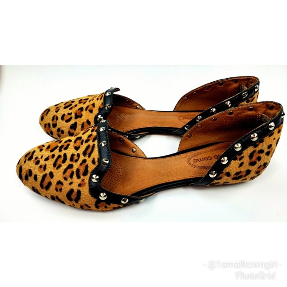 Corso Como Shoes - Corso Como d'orsay leopard print flats 8 1/2